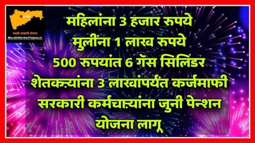 Mahavikas Aghadi Manifesto New Government schemes for women farmers youth healthcare maharashtra latest news